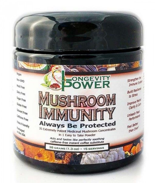 Mushroom Immunity - Longevity Power